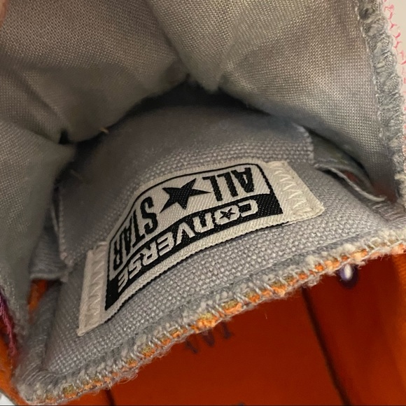 Tulle Layers Embellished Converse All Star Chuck Taylor Low Tops, W 5.5 / Jr 4 - Picture 11 of 12